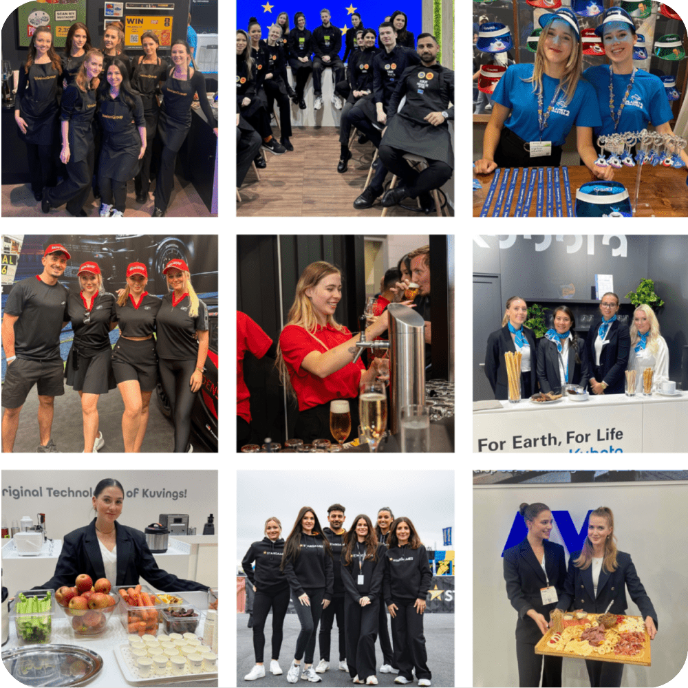 Servicepersonal, Servicekraft, Hostess, Promoter, Agentur