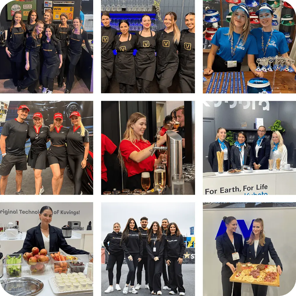 Servicepersonal, Servicekraft, Hostess, Promoter, Agentur