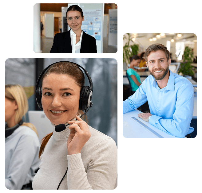 Bürohilfe, Bürokraft, Büroaushilfe, Teamassistenz, Support-Mitarbeiter, Mitarbeiter im Customer-Service